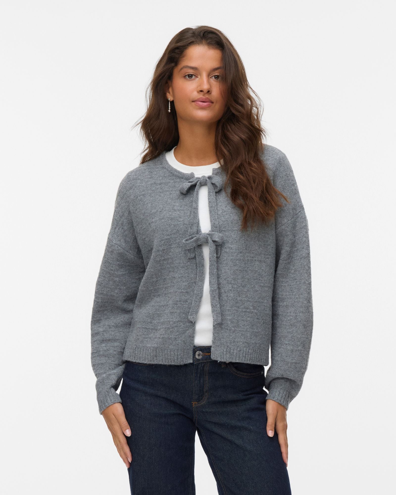 VMBOOM BOW KNIT CARDIGAN